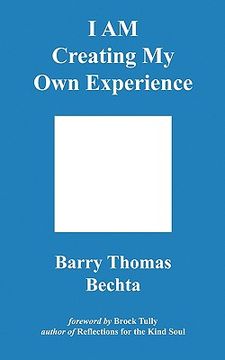 portada i am creating my own experience (en Inglés)