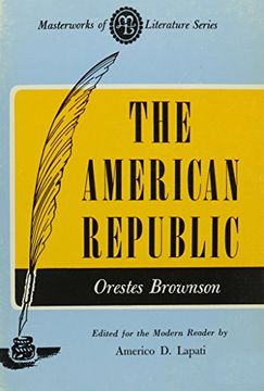 portada American Republic (Masterworks of Literature) (en Inglés)