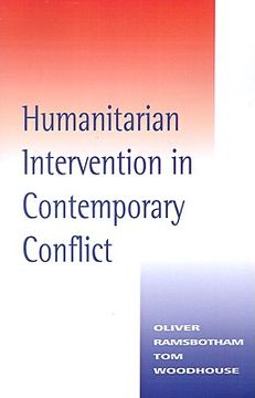 portada humanitarian intervention in contemporary conflict (en Inglés)
