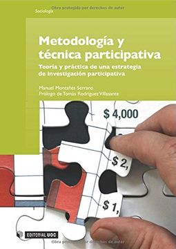portada Metodologia y Tecnica Participativa: Teoria y Practica de una est Rategia de Investigacion