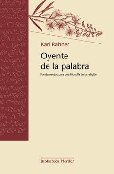 portada Oyente de la Palabra (in Spanish)
