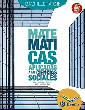 portada Matemáticas Aplicadas a las Ciencias Sociales 2 Bachillerato Nueva Etapa Bruño (in Spanish)