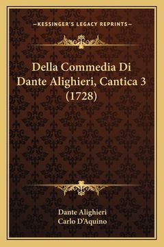 portada Della Commedia Di Dante Alighieri, Cantica 3 (1728) (in Italian)