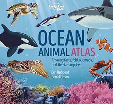 portada Lonely Planet Kids Ocean Animal Atlas 1 (Creature Atlas) (en Inglés)