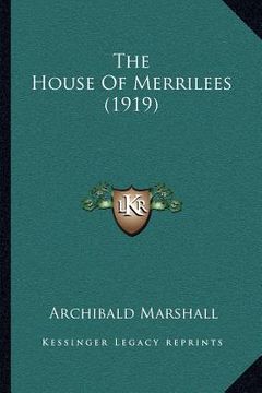 portada the house of merrilees (1919)