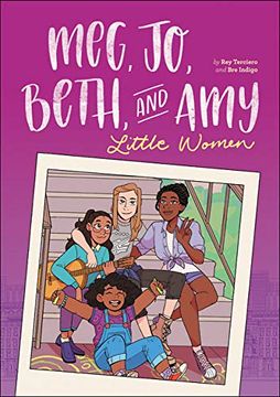 portada Meg, jo, Beth, and Amy: A Graphic Novel: A Modern Retelling of Little Women (en Inglés)