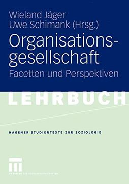 portada Organisationsgesellschaft Facetten und Perspektiven (en Alemán)