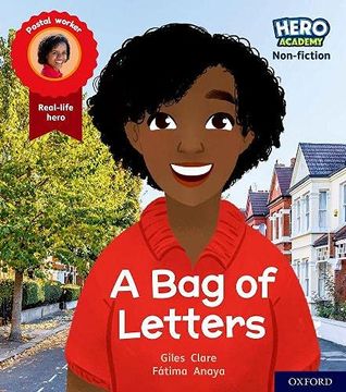 portada Hero Academy Non-Fiction: Oxford Level 4, Light Blue Book Band: A bag of Letters (en Inglés)