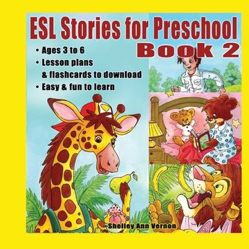 portada ESL Stories for Preschool: Book 2 (en Inglés)