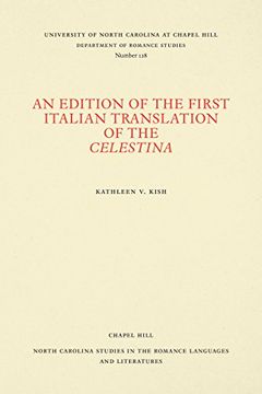 portada An Edition of the First Italian Translation of the Celestina (en Italiano)