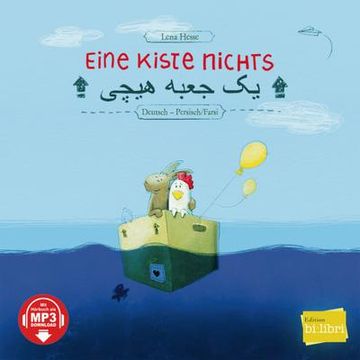 portada Eine Kiste Nichts. Kinderbuch Deutsch-Persisch