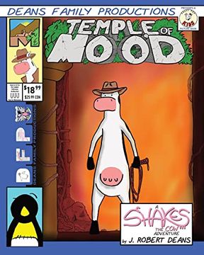 portada Temple of Moo'd: A Shakes the cow Adventure (en Inglés)