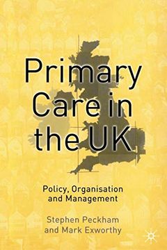 portada Primary Care in the uk: Policy, Organisation and Management 
