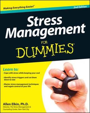 portada stress management for dummies (in English)