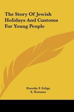 portada the story of jewish holidays and customs for young people (en Inglés)