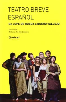 portada Teatro breve español: de Lope de Rueda a Buero Vallejo