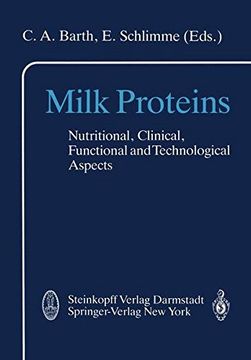 portada milk proteins: nutritional, clinical, functional and technological aspects (en Inglés)