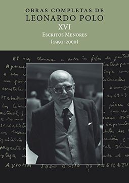 portada (L.P. XVI) ESCRITOS MENORES (1991-2000) (Obras Completas de Leonardo Polo)