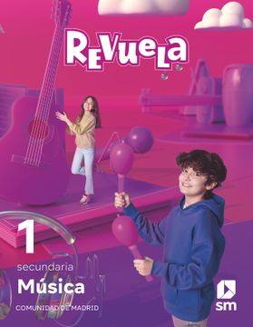 portada Música. 1 Secundaria. Revuela. Comunidad de Madrid (in Spanish)