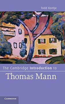 portada The Cambridge Introduction to Thomas Mann Hardback (Cambridge Introductions to Literature) (en Inglés)