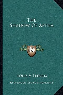 portada the shadow of aetna (en Inglés)