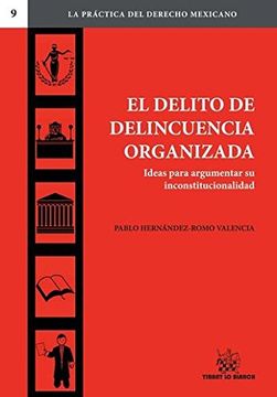portada El Delito de Delincuencia Organizada