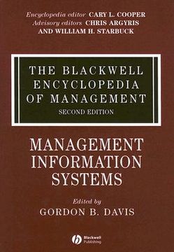 portada the blackwell encyclopedia of management, volume 7, management information systems, 2nd edition