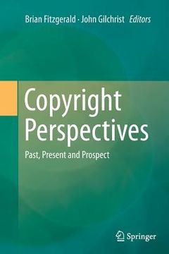 portada Copyright Perspectives: Past, Present and Prospect (en Inglés)