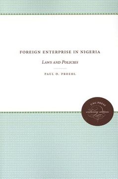 portada foreign enterprise in nigeria: laws and policies (en Inglés)