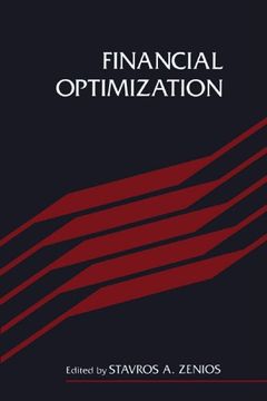 portada Financial Optimization (en Inglés)