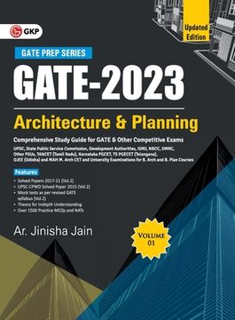 portada Gate 2023: Architecture & Planning Vol 1 - Guide by GKP (en Inglés)