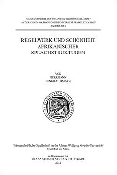portada Regelwerk Und Schonheit Afrikanischer Sprachstrukturen (in German)