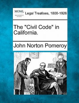 portada the "civil code" in california. (in English)