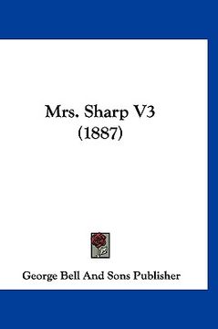 portada mrs. sharp v3 (1887) (en Inglés)