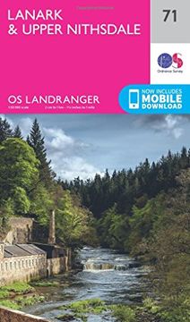 portada Lanark & Upper Nithsdale (OS Landranger Map)