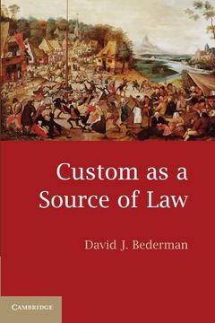 portada Custom as a Source of law (en Inglés)