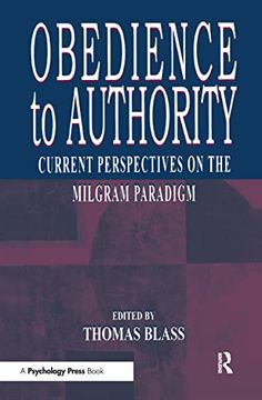 portada Obedience to Authority: Current Perspectives on the Milgram Paradigm (en Inglés)