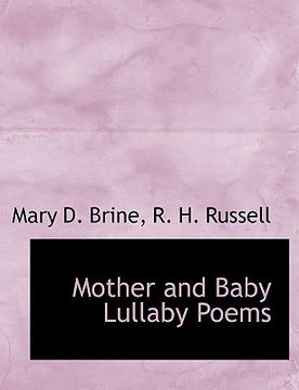 portada mother and baby lullaby poems (en Inglés)