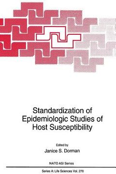 portada Standardization of Epidemiologic Studies of Host Susceptibility (en Inglés)