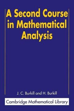 portada A Second Course in Mathematical Analysis Paperback (Cambridge Mathematical Library) (en Inglés)
