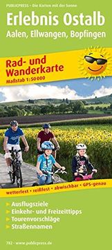portada Rad- und Wanderkarte Erlebnis Ostalb Aalen, Ellwangen, Bopfingen 1: 50 000 (en Alemán)