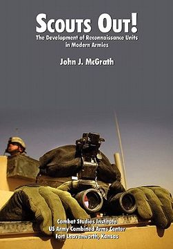 portada scouts out! the development of reconnaissance units in modern armies (en Inglés)