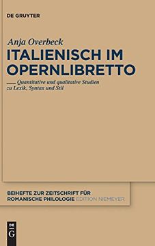 portada Italienisch im Opernlibretto (en Alemán)