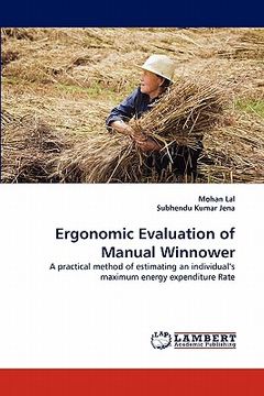 portada ergonomic evaluation of manual winnower (en Inglés)