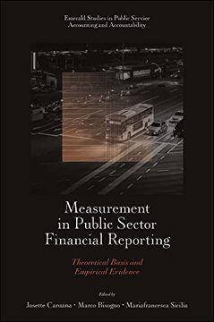 portada Measurement in Public Sector Financial Reporting: Theoretical Basis and Empirical Evidence (Emerald Studies in Public Service Accounting and Accountability) (en Inglés)