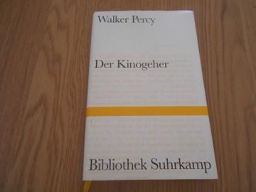 portada Der Kinogeher. Roman. Deutsch von Peter Handke. 1a. Edicion (in German)