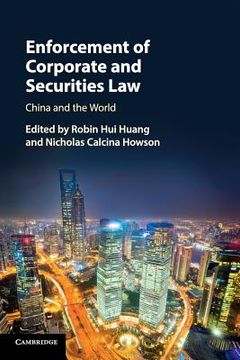 portada Enforcement of Corporate and Securities Law: China and the World (en Inglés)