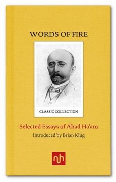 portada Words of Fire: Selected Essays of Ahad Ha'am
