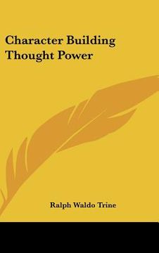 portada character building thought power (en Inglés)