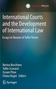 portada international courts and the development of international law: essays in honour of tullio treves (en Inglés)